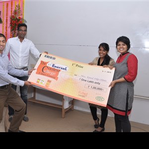 Enerzal Coolest College T-Shirt Winner - Komal